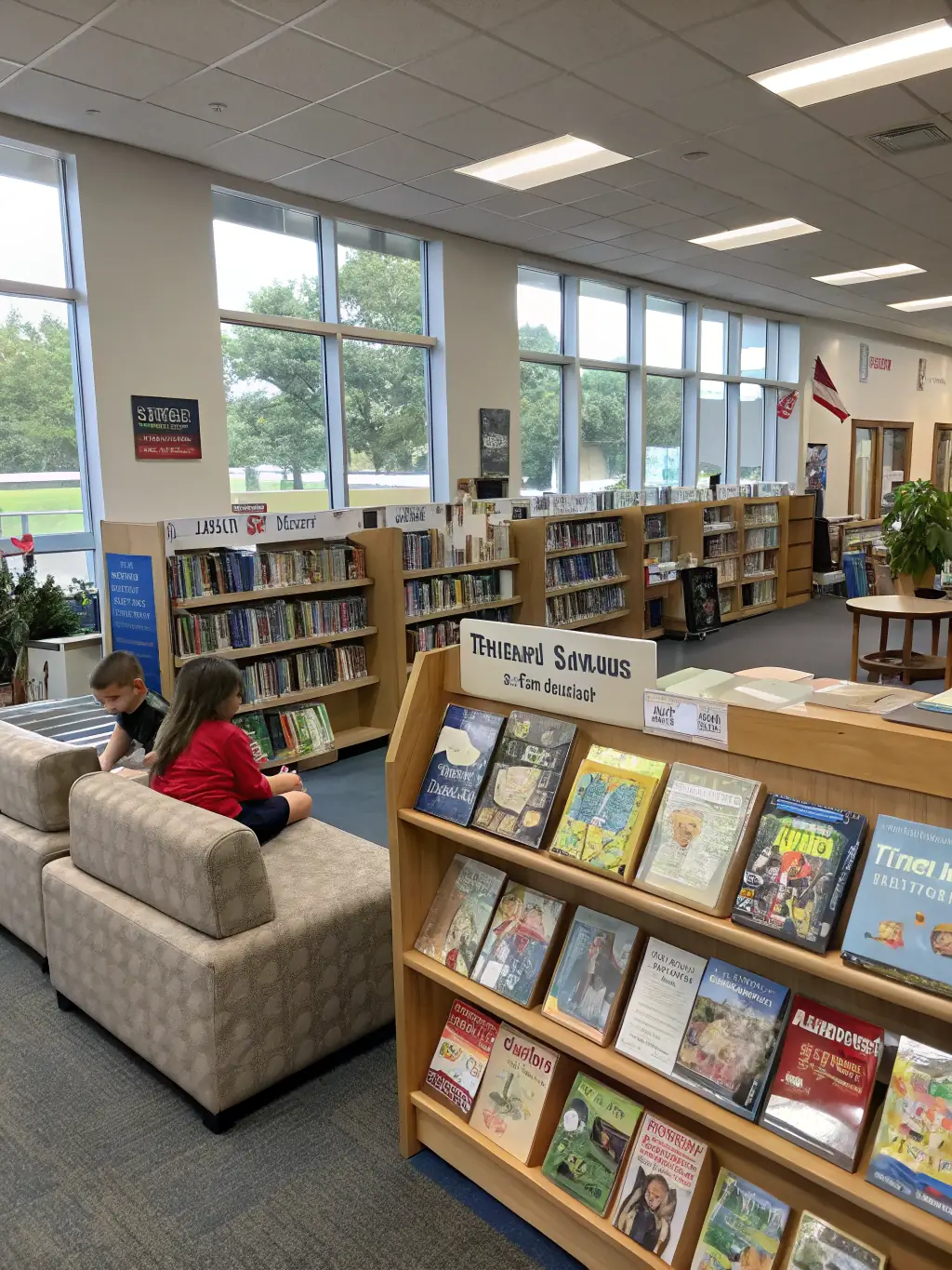 An image showing librarians and educators collaborating to share resources and materials, emphasizing the resource sharing initiatives.